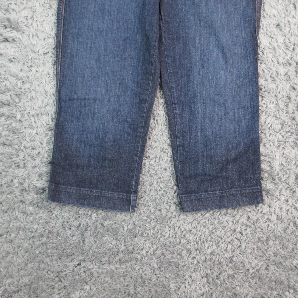 Levi's Jeans Womens 10 Blue 545 Capri Relaxed Stretch Cuffed Mid Rise 32x19.5* - Picture 3 of 16